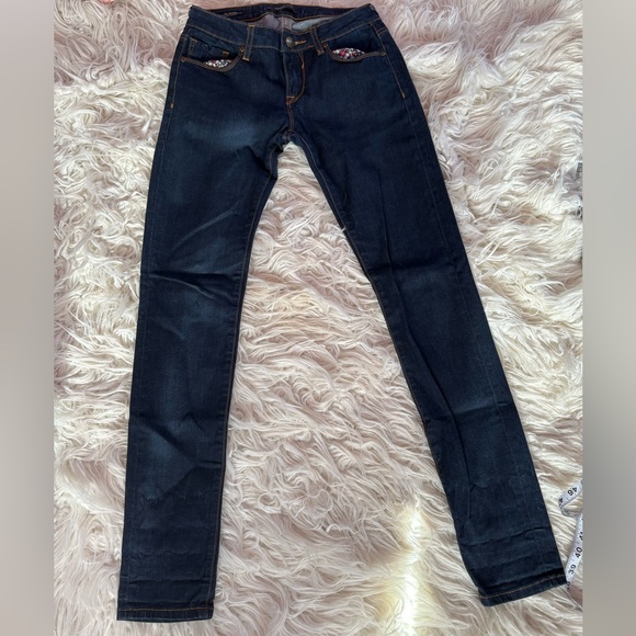 Vigoss Denim - Vigoss Studio The Jagger Super Skinny Jeans Medium Wash Size 27